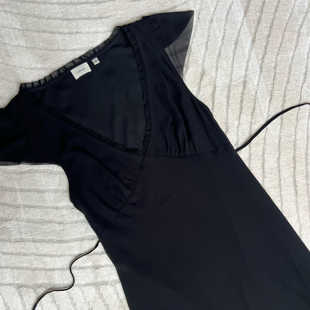 Aritzia Wilfred Camelot dress